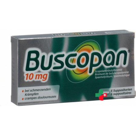 Бускопан 10 мг 6 суппозиториев