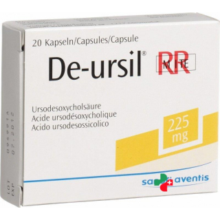 Де-урсил РР мите 225 мг 20 капсул