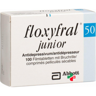 Флоксифрал Джуниор 50 мг 100 таблеток покрытых оболочкой
