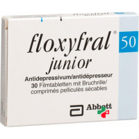 Флоксифрал Джуниор 50 мг 30 таблеток покрытых оболочкой