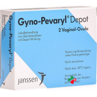 Гино-Певарил Депо 2 вагинальных суппозитория по 150 мг 