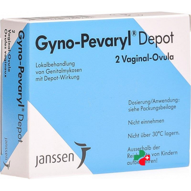 Гино-Певарил Депо 2 вагинальных суппозитория по 150 мг  - АПТЕКА .