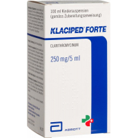 Клаципед Форте 250 мг / 5 мл суспензия 100 мл