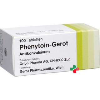 Фенитоин Герот 100 мг 100 таблеток 