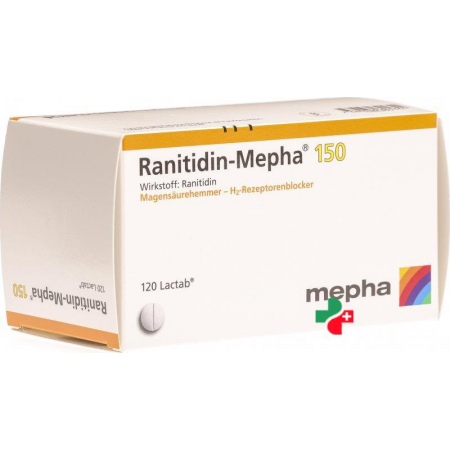 Ранитидин Мефа 150 мг 120 таблеток покрытых оболочкой 