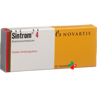 Синтром 4 мг 20 таблеток