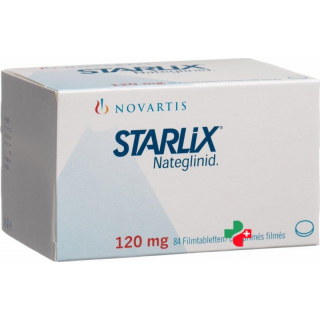 Starlix 120 mg 84 filmtablets