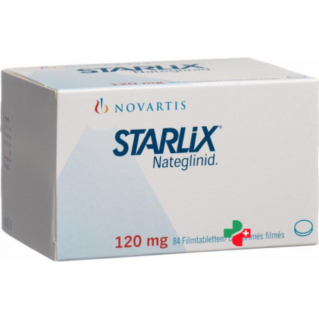 Starlix 120 mg 84 filmtablets