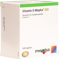 Витамин E Мефа 300 мг 100 капсул 