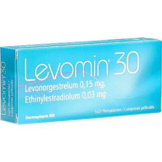 Левомин 30 21 таблетка покрытая оболочкой