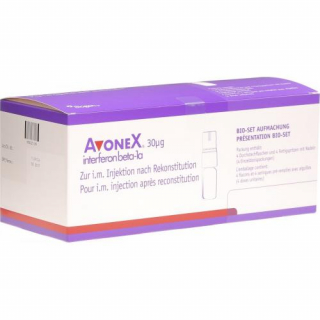 Авонекс раствор для инъекций 30 мкг 4 заполненных шприца по 0,5 мл