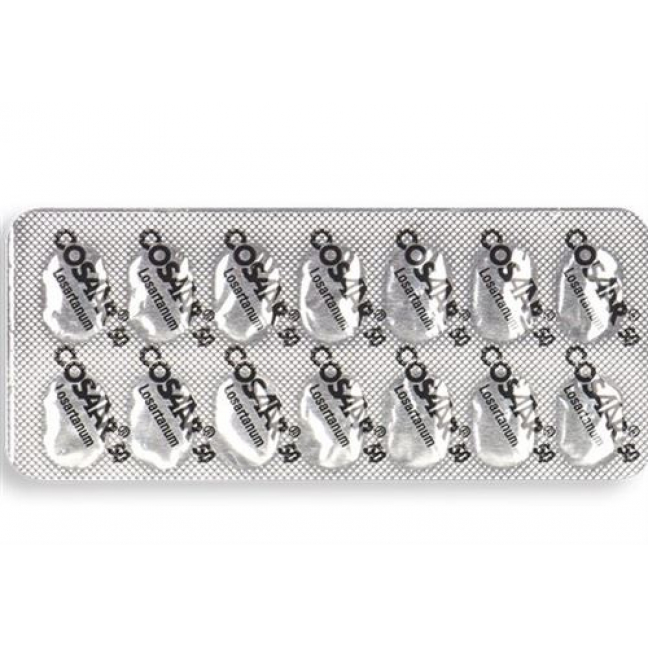 Cosaar 50 mg 28 filmtablets