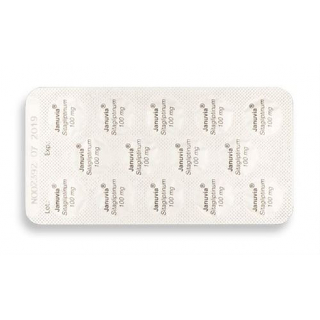 Янувиа 100 мг 28 таблеток покрытых оболочкой 