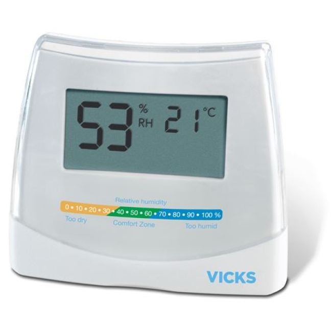 VICKS 2IN1 HYGROMETER+THERMOME