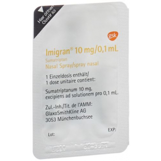 Имигран назальный спрей 2 дозы по 10 мг
