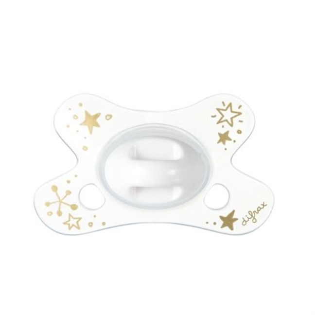 Difrax Dummy Natural Gold 0-6M Silicone