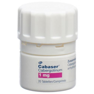 Кабасер 1 мг 20 таблеток