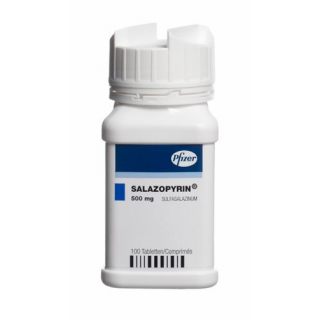 Салазопирин 0,5 г 100 таблеток