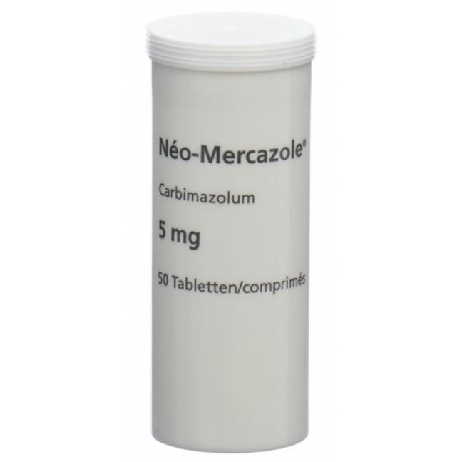 Нео-Мерказол 5 мг 50 таблеток 