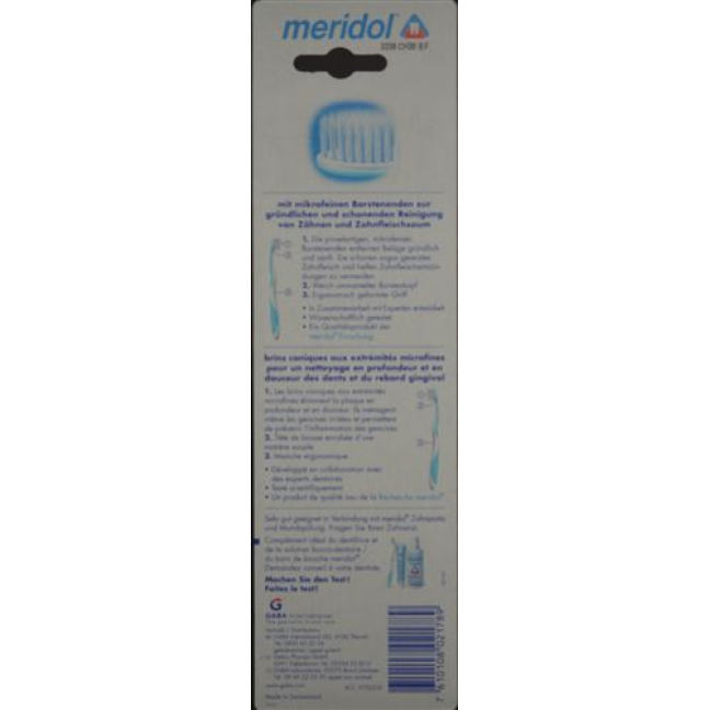 Meridol зубная щётка Sanft Duo