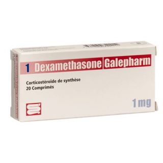 Дексаметазон Галефарм 1 мг 20 таблеток