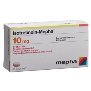 Изотретиноин Мефа 10 мг 100 капсул
