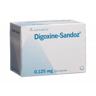 Дигоксин Сандоз 0.125 мг 100 таблеток 