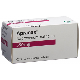 Апранакс 550 мг 20 таблеток покрытых оболочкой 