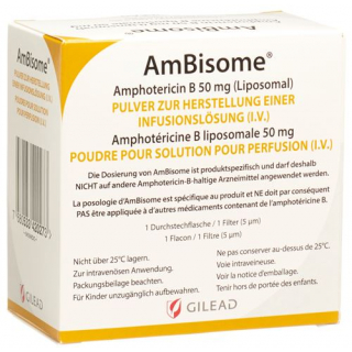 AmBisome Dry Sub 50 мг в среднем