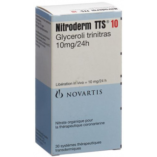Нитродерм 10 TTC 10 мг/сут 10 трансдермальных пластырей