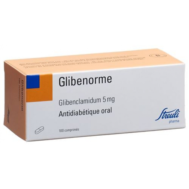 Глибенорм 5 мг 100 таблеток