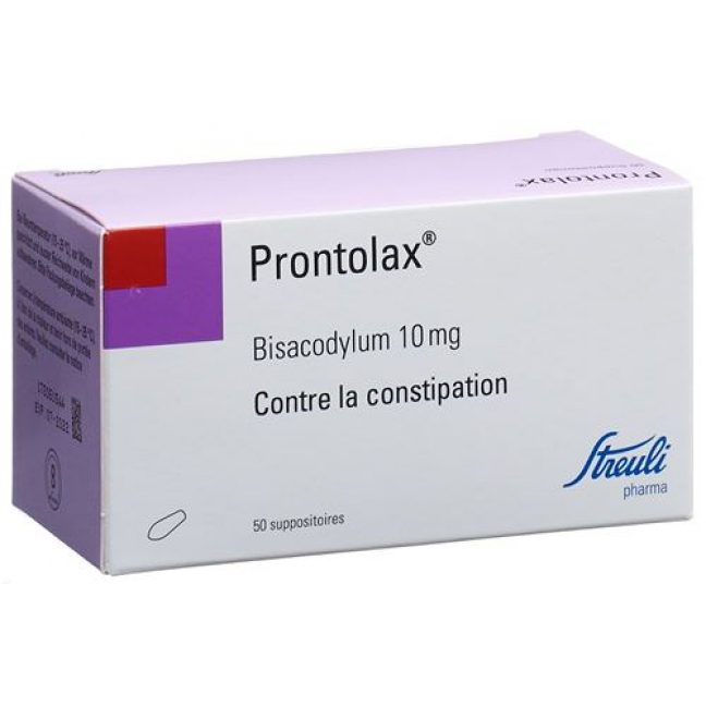Пронтолакс 10 мг 50 суппозиториев