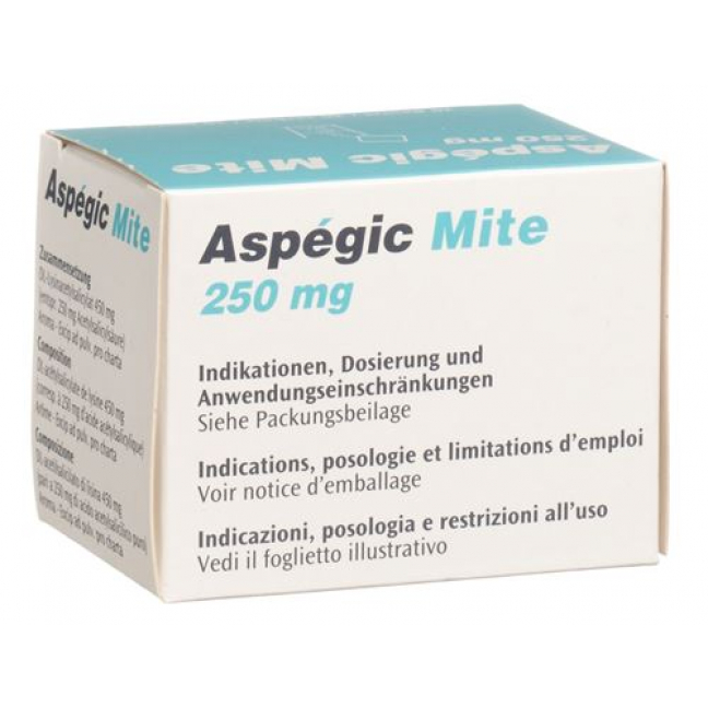 Аспегик порошок 250 мг 20 пакетиков