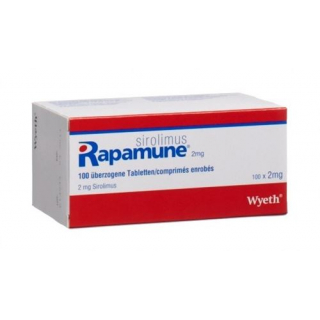 Рапамун 2 мг 100 таблеток