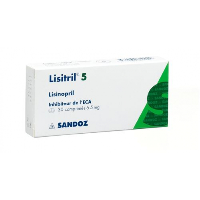 Лизитрил 5 мг 30 таблеток