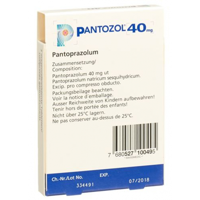 Пантозол 40 мг 90 х 15 таблеток покрытых оболочкой