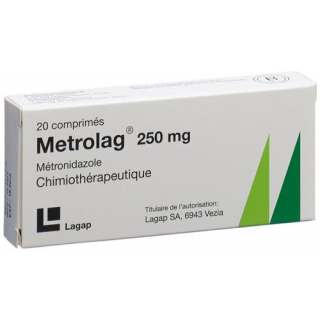 Метролаг 250 мг 20 таблеток 