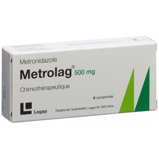 Метролаг 500 мг 8 таблеток 