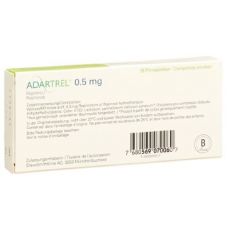 Адартрел 0,5 мг 28 таблеток покрытых оболочкой 