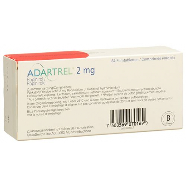 Адартрел 2 мг 84 таблетки покрытые оболочкой 