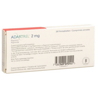 Адартрел 2 мг 28 таблеток покрытых оболочкой 