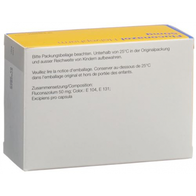 Флуконазол Хелвефарм 50 мг 28 капсул