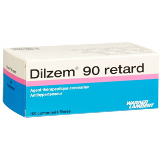 Дилзем Ретард 90 мг 100 таблеток покрытых оболочкой