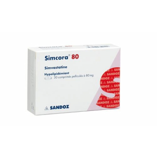 Симкора 80 мг 30 таблеток покрытых оболочкой