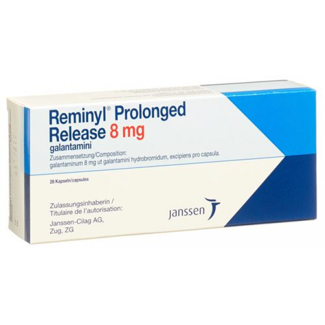 Реминил пролонгированного высвобождения 8 мг 28  капсул