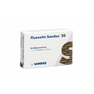 Флуоксетин Сандоз 20 мг 28 диспергируемых таблеток 