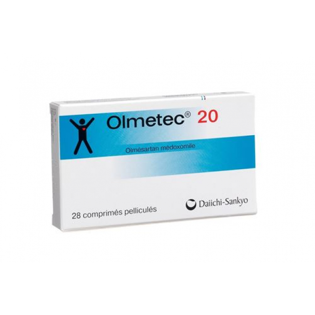 Олметек 20 мг 28 таблеток покрытых оболочкой 