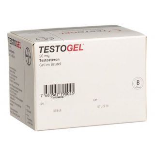Teстoгель 50 мг / 5 г гель 30 пакетиков по 5 г