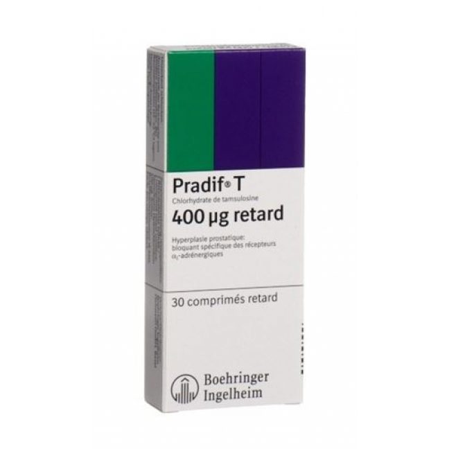 Pradif T 400 mcg 30 Retard tablets