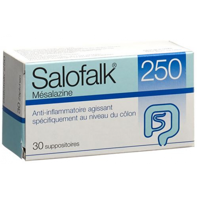 Салофальк 250 мг 30 суппозиториев